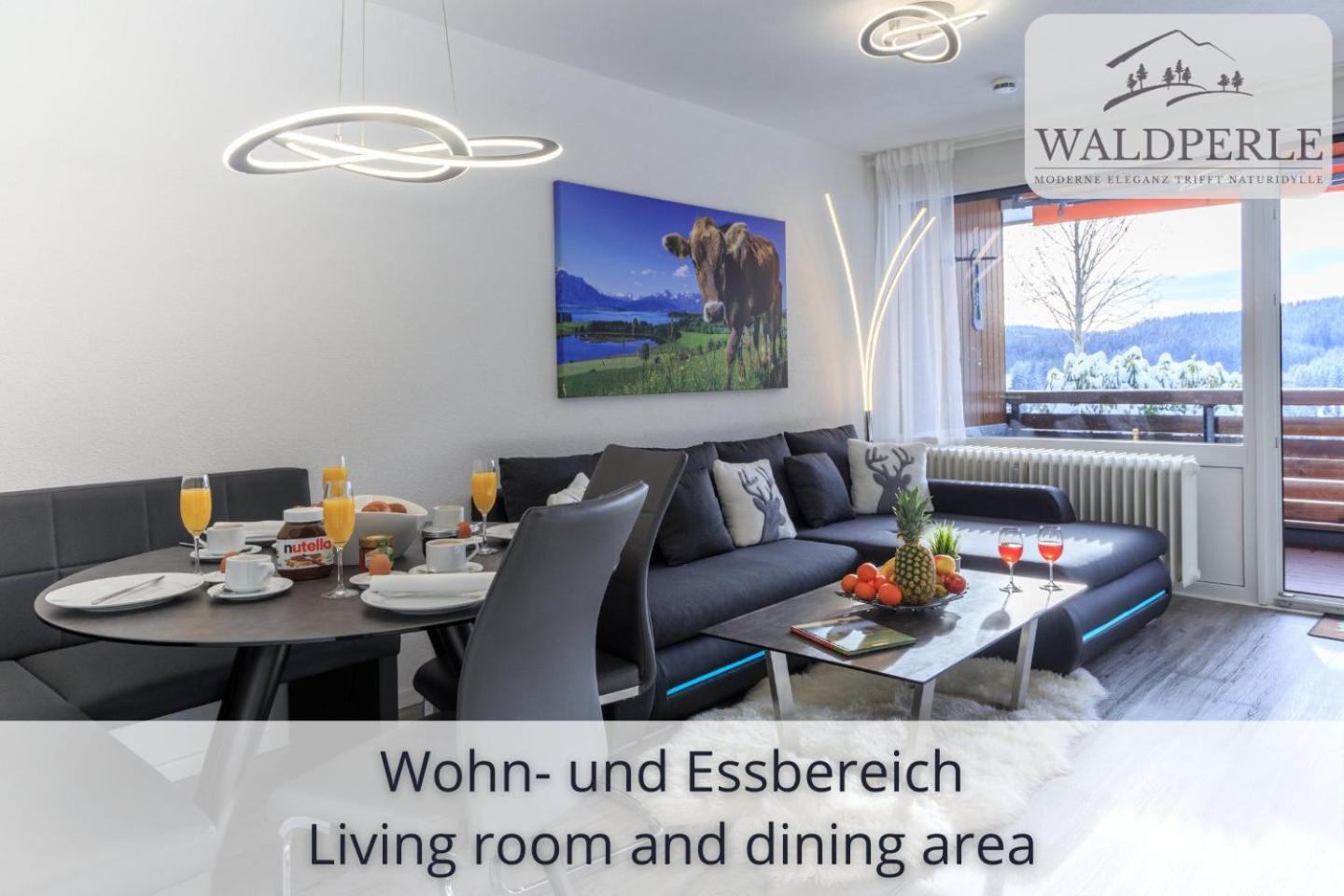 Exklusives 5-Sterne Apartment Waldperle Mit Indoor-Pool, Sauna, Top Lage Und Ausblick In Die Natur, Hunde Willkommen Schonach im Schwarzwald Luaran gambar