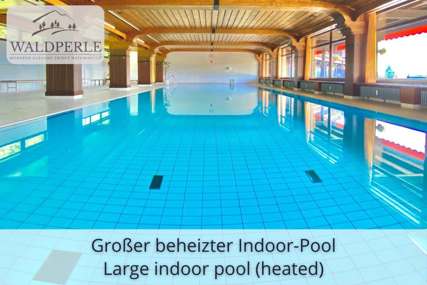 Exklusives 5-Sterne Apartment Waldperle Mit Indoor-Pool, Sauna, Top Lage Und Ausblick In Die Natur, Hunde Willkommen Schonach im Schwarzwald Luaran gambar