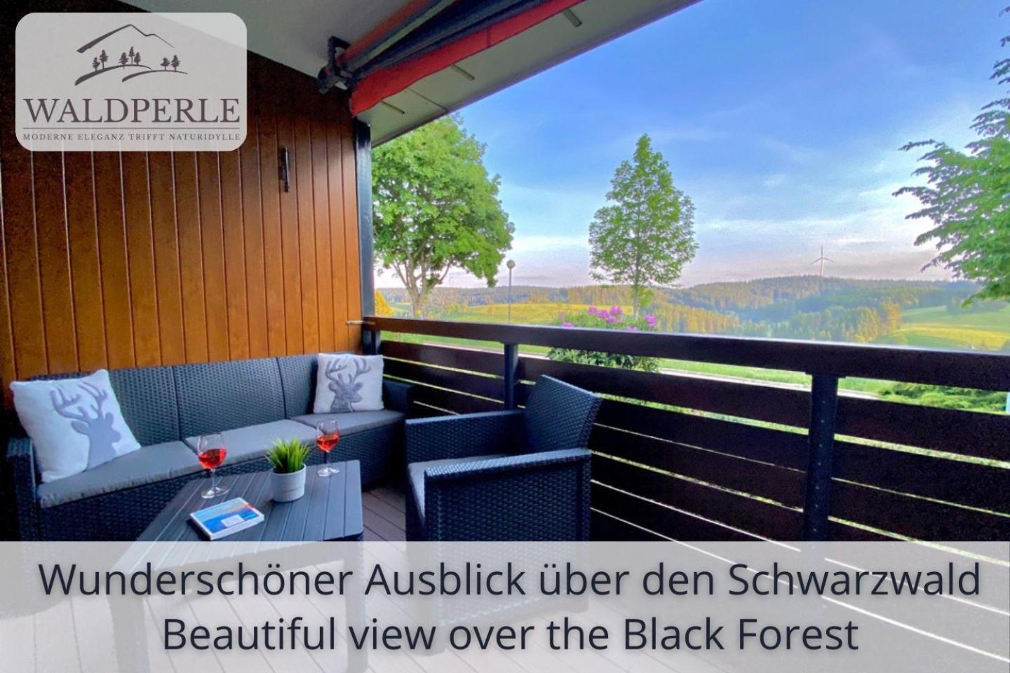 Exklusives 5-Sterne Apartment Waldperle Mit Indoor-Pool, Sauna, Top Lage Und Ausblick In Die Natur, Hunde Willkommen Schonach im Schwarzwald Luaran gambar